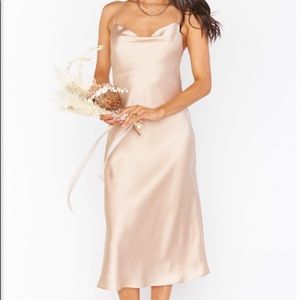 Show Me Your Mumu Verona Cowl Slip Dress